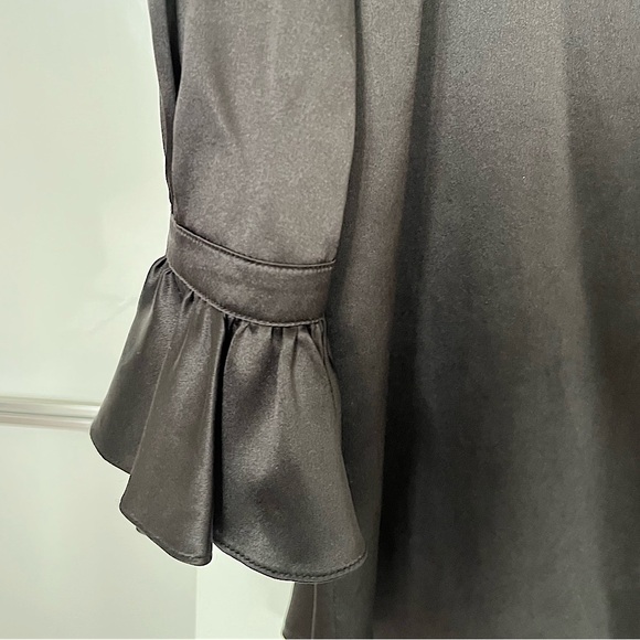 Polo Ruffled Silk Cuff Shirt Size 4 $328.00 - Picture 7 of 10
